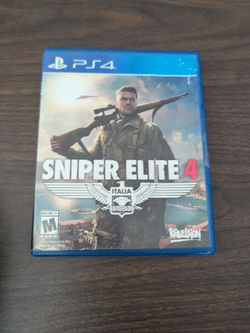 PlayStation 4 PS4 Sniper Elite 4