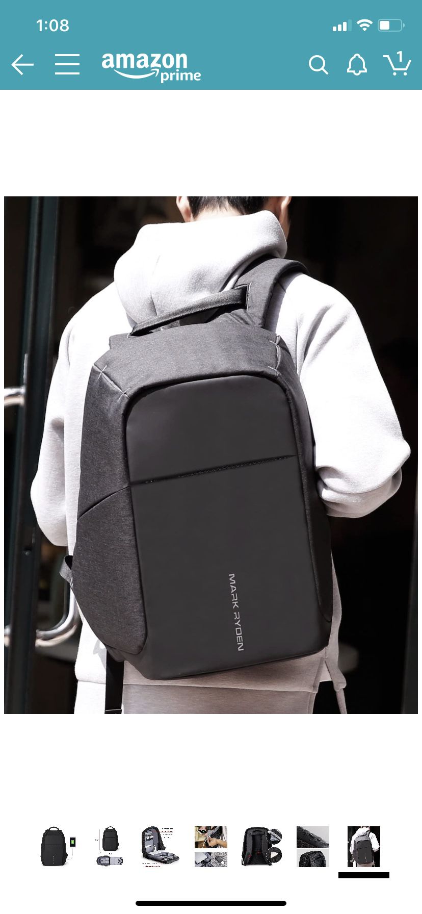 Mark Ryden anti-theft laptop backpack