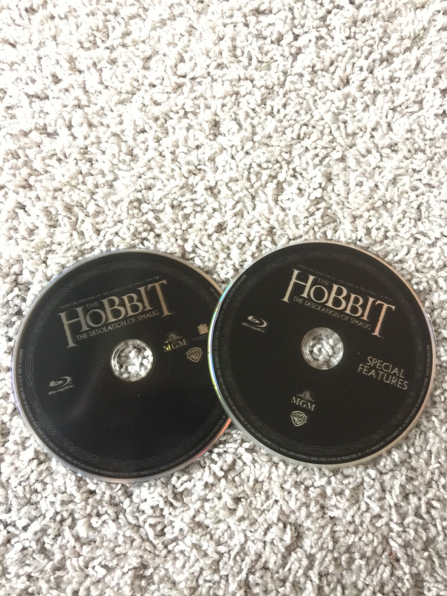 The Hobbit- The Desolation of Smaug Blu-ray