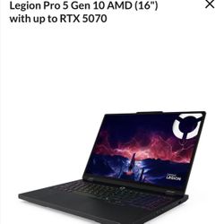 Lenovo legion Pro 5-OLED-Ryzen 7-32GB/1 TB-RTX 5060-Brand New Sealed