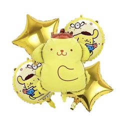 5PC Pompompurin Balloon Bundle