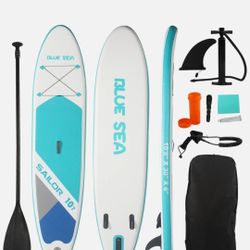Brand new in box 📦 10'8" Aqua SUP Paddleboard 🩵