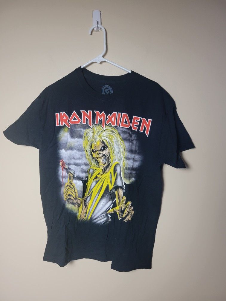 Iron Maiden Killers Heavy Metal Band 100% Cotton T-Shirt Size L