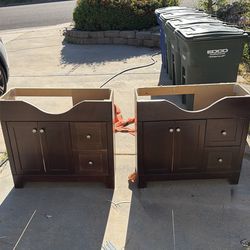 Bathroom vanities w/ sink