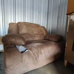 Beige brown Ashley Recliner - $225 (Lakeville)