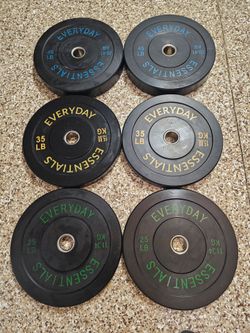 Everyday essentials bumper plates
