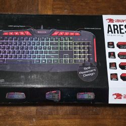 iBUYPOWER Ares M1 RGB Gaming Keyboard – Like New!