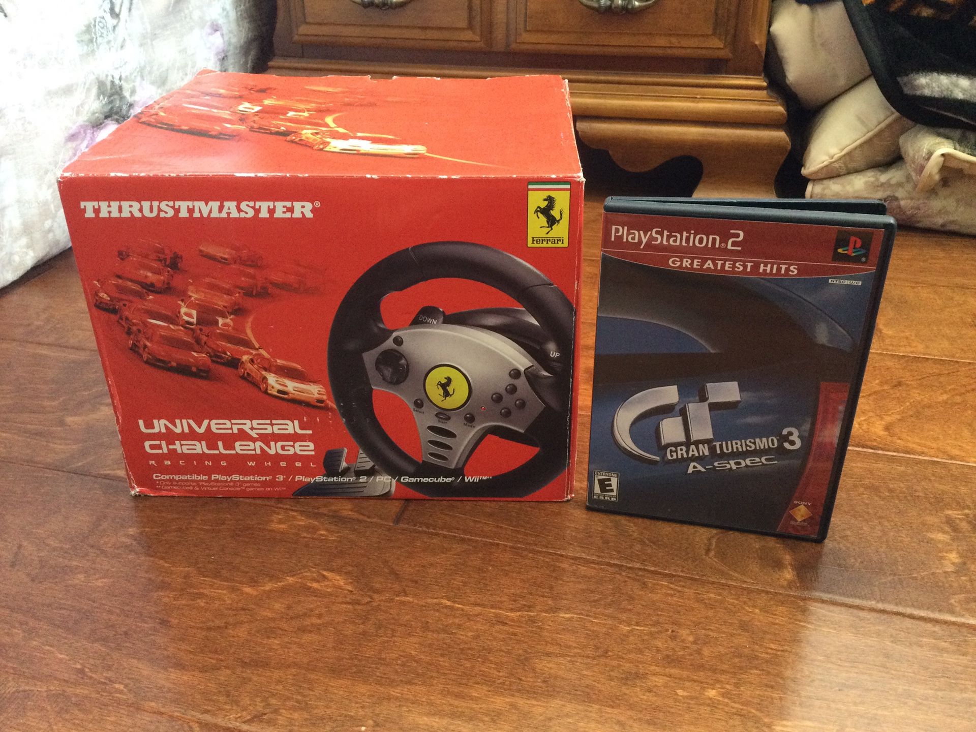 Gran Turismo 3 With Thrustmaster Racing Wheel