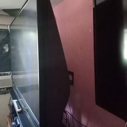 73"MITSUBISHI 1080P DIGITAL LASER PROJECTION TV WITH MATCHING STAND AND ROKU REMOTE CONTROL $300 FINAL PRICE READ DESCRIPTION AND SEE ALL PICTURES 