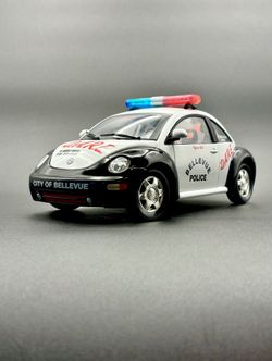 1999 Volkswagen Beetle Belllevue Police DARE, 1:18 Diecast Model Car from Matchbox
