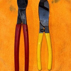 Knipex Diagonal Cutters And Klein Tools Coax Cable Cutters