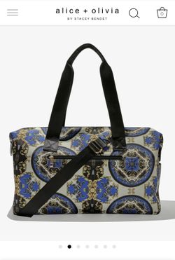 Alice + Olivia Duffle/Tote Bag