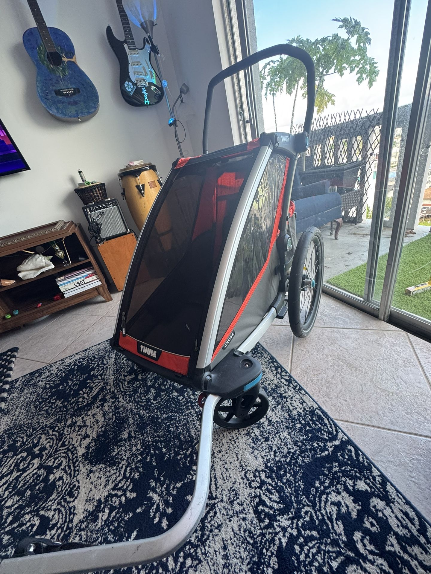 Thule Chariot Cross, a high-end multi-sport child trailer/stroller.