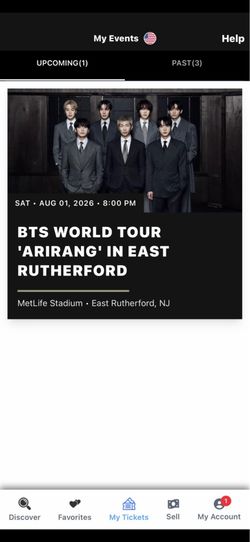 BTS @ MetLife stadium