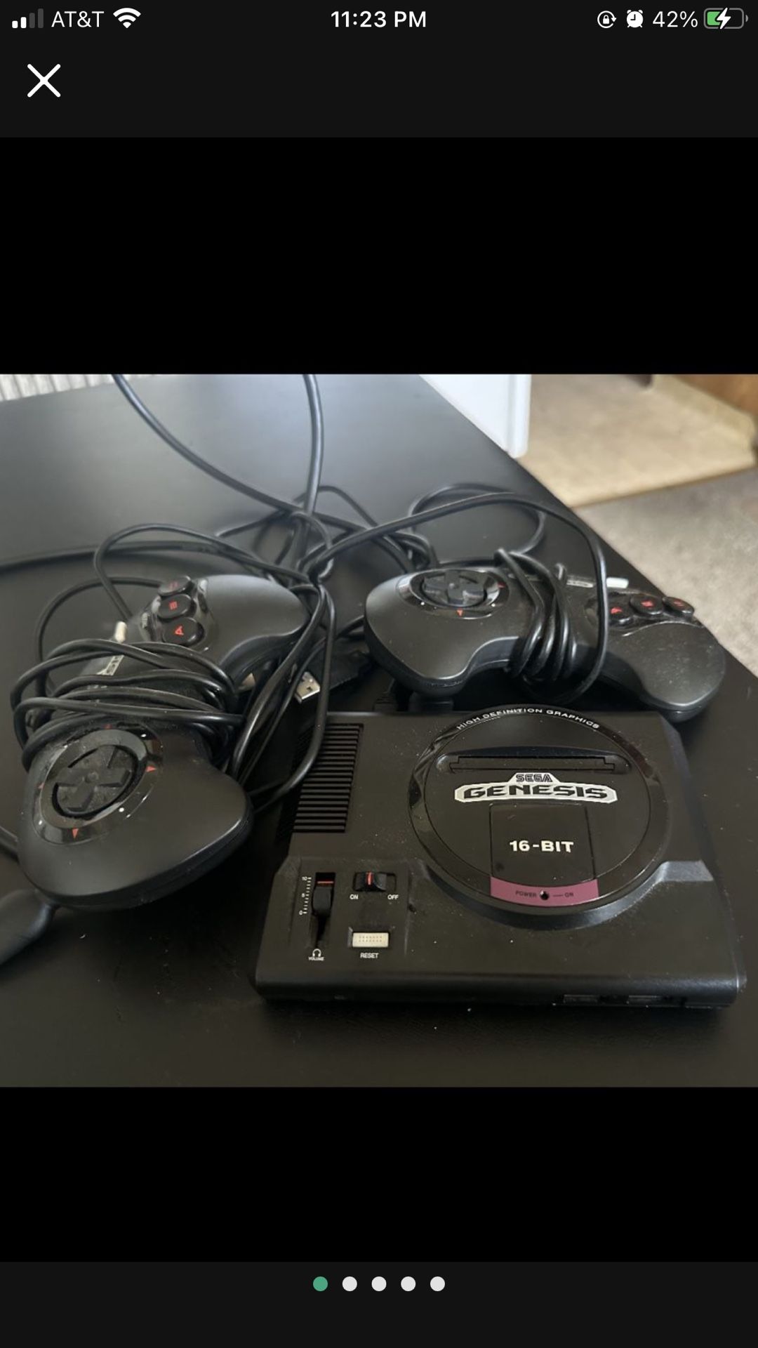 SEGA GENESIS W/ 2 Controllers