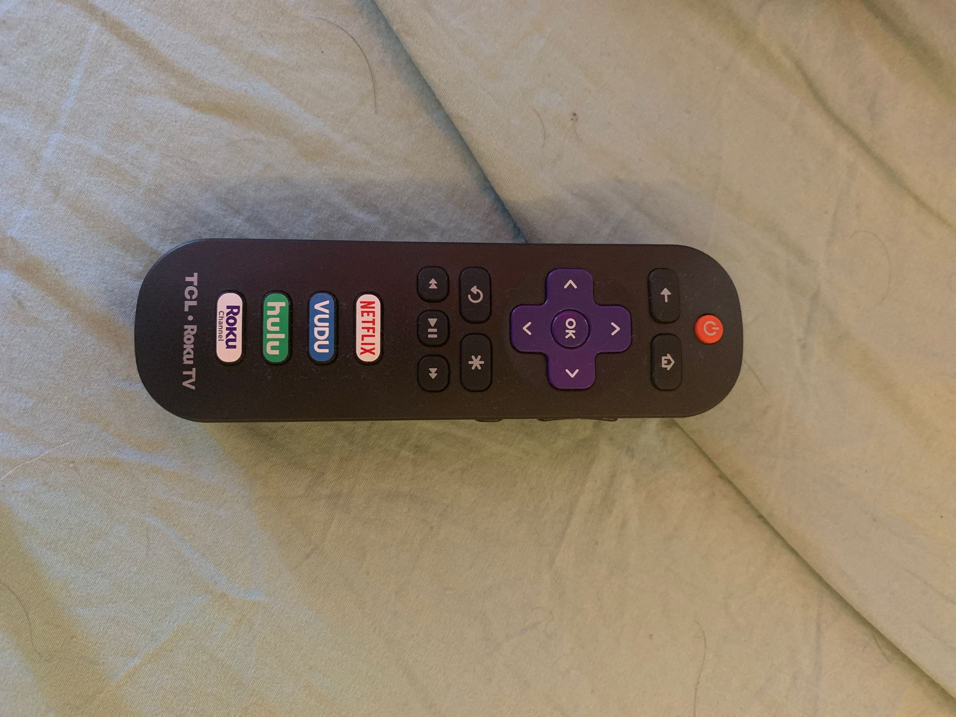 Roku Tv Romote works on any tcl and or roku tv