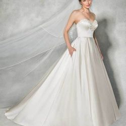 Anna Sorrano Becket Strapless Wedding Dress NWT