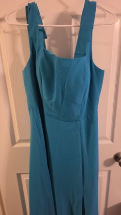 Teal dress