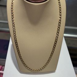 14K Solid Two-tone Necklace