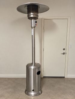 Patio Heater Standing Steel with 47,476 BTU Propane Gas Need it GONE ASAP First Come get it TODAY