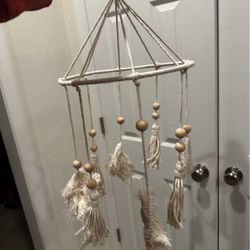 Macrame Mobile for Baby Nursery