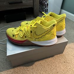Nike Kyrie 5 Spongebob shoes