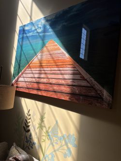 Dock Water Pier Art Work 