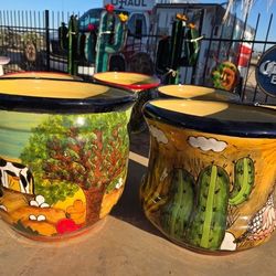 🌹Authentic Talavera Beauty🌞Yard Art Imports🌵Planters, BIRDBATHS🐦