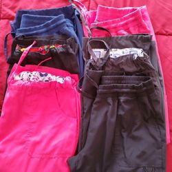 Womans Scrub Pants Size XL