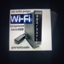 Great Internet New In Box Fast Modem Wifi Router Comes With Warantee Amd Power Supply