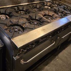 10 Burner & Oven