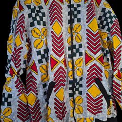African Print Jacket For Men And Women 