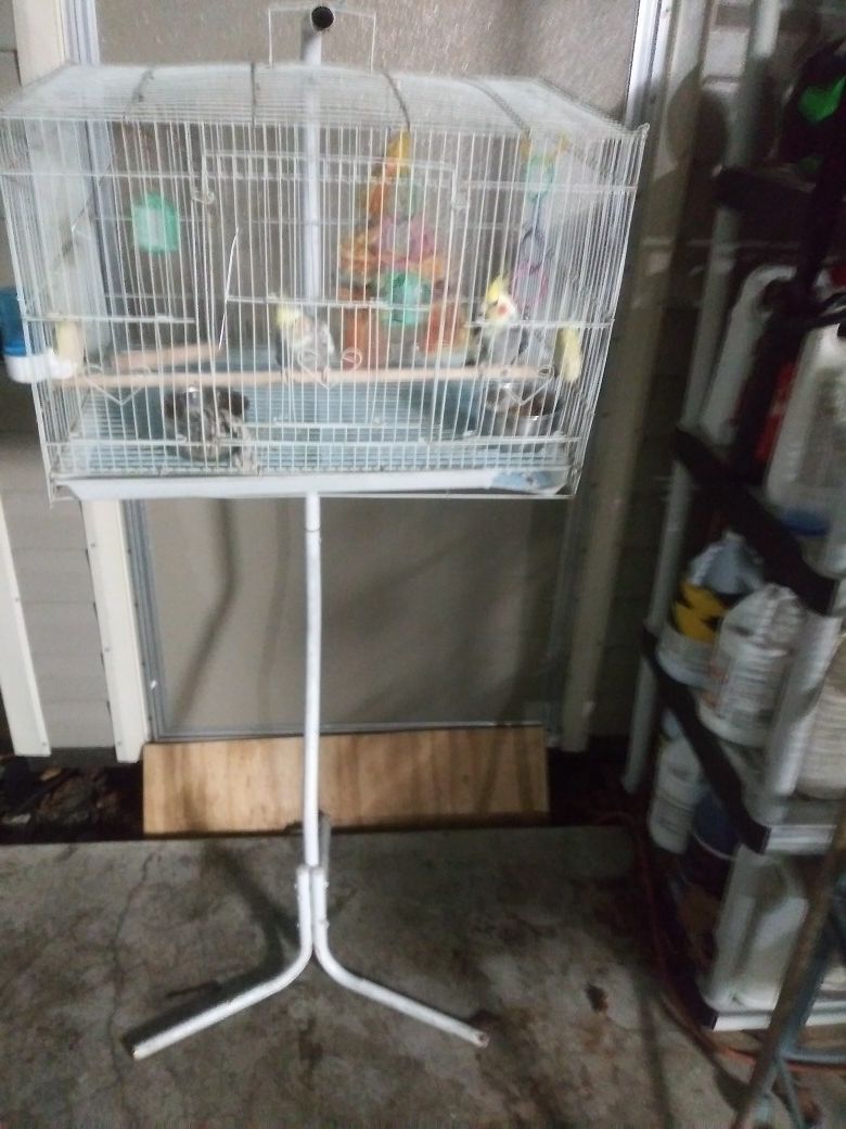 Bird Cage With Stand