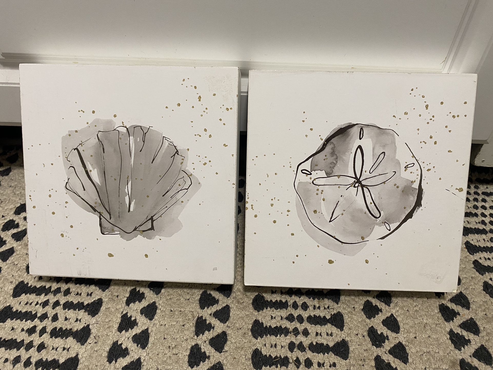 Two Seashell Pictures
