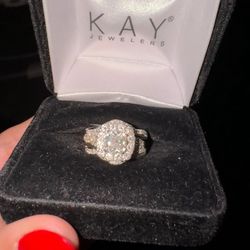 Engagement Ring With Ring Enhancer 