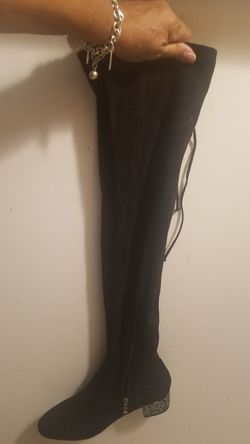 New 7.5 catherine malandrino ovr knee boots soft