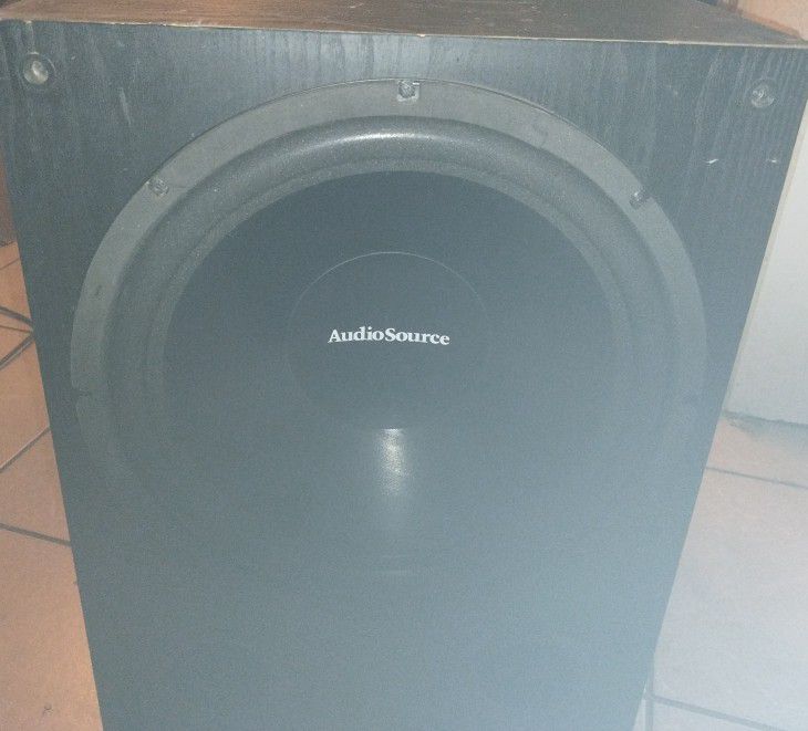 Audiosource 15" Boxed Subwoofer