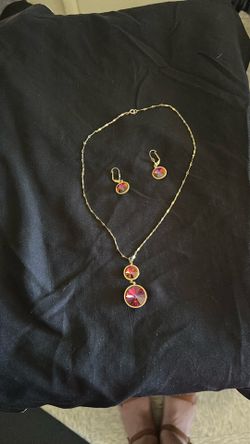 Necklace & Earrings