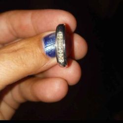 10k White Gold Wedding Band