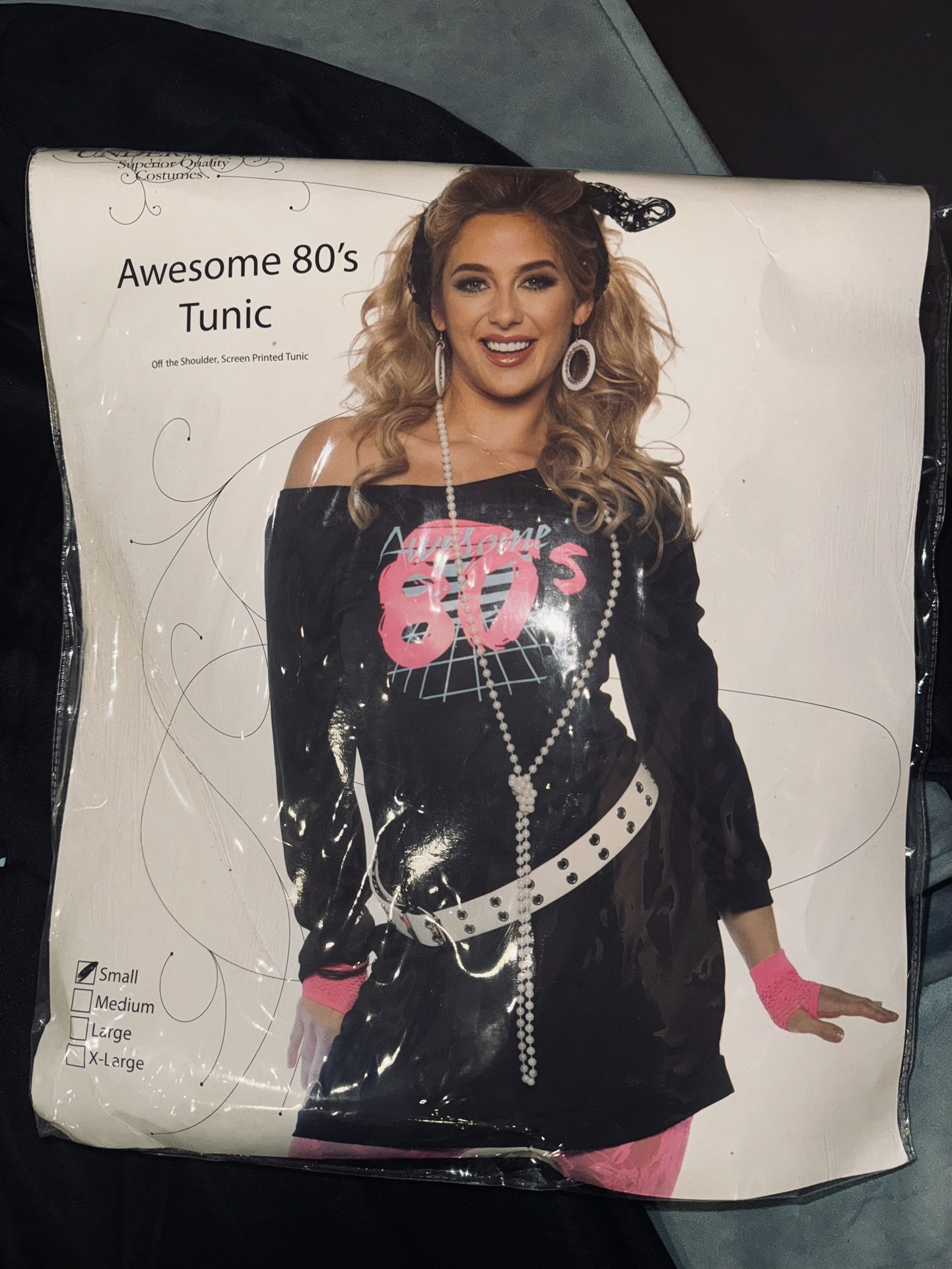 Women’s Costume Awesome 80’s Tunic