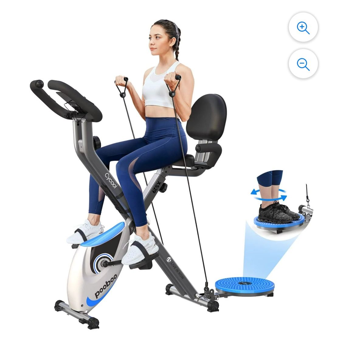 3-in-1 Folding Exercise Bike • in VIERA