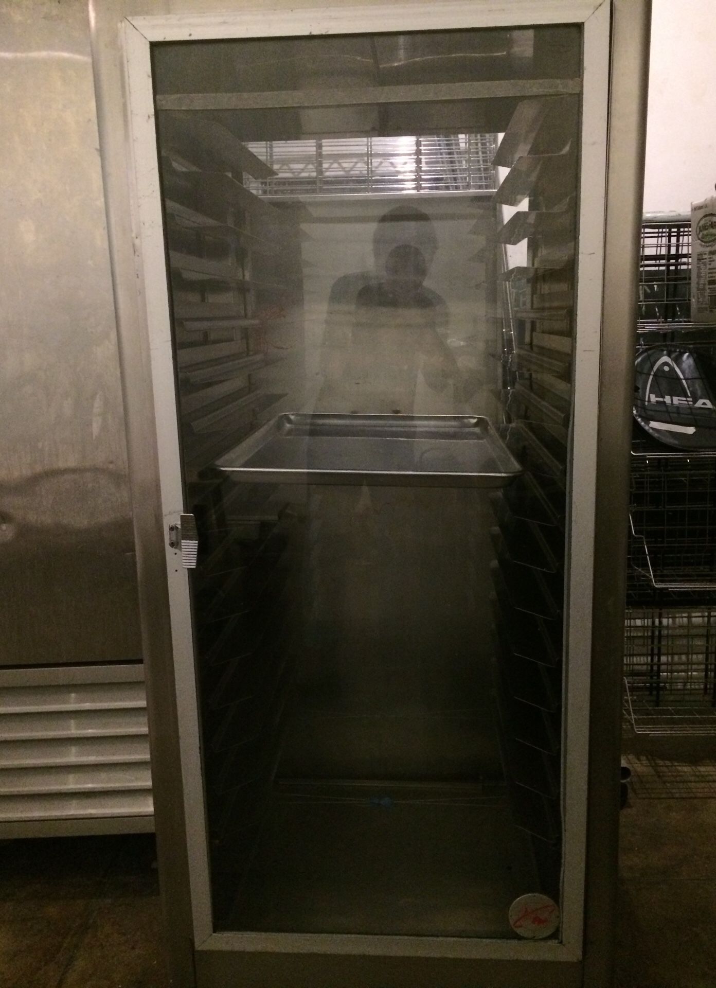 Stainless steel holding cabinet