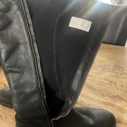 Letter boots size 9