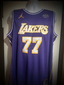 Los Angeles Lakers #77 Luka Doncic Basketball Jersey - S,M,L,XL,2X