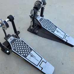 Groove Percussion Double Bass Drum Pedal 

