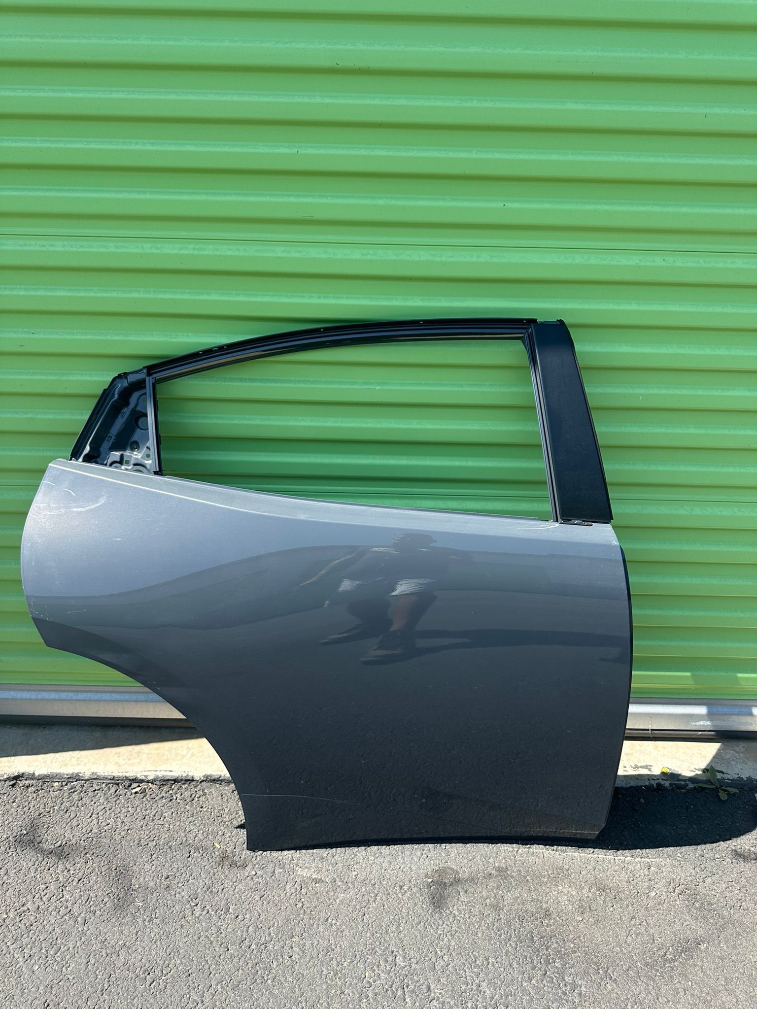 2023-2025 TOYOTA PRIUS REAR RIGHT PASSENGER SIDE REAR DOOR ASSEMBLY GRAY OEM