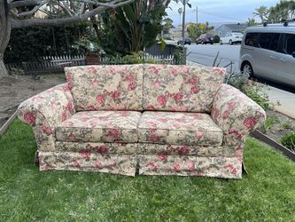 Floral Couch 