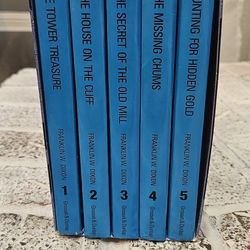 The Hardy Boys Starter Set Volumes 1-5 Hardcover Box Set - Books 2-5 UNREAD