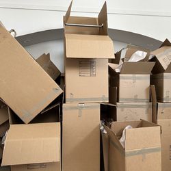 Free Moving Boxes - Must Break Down