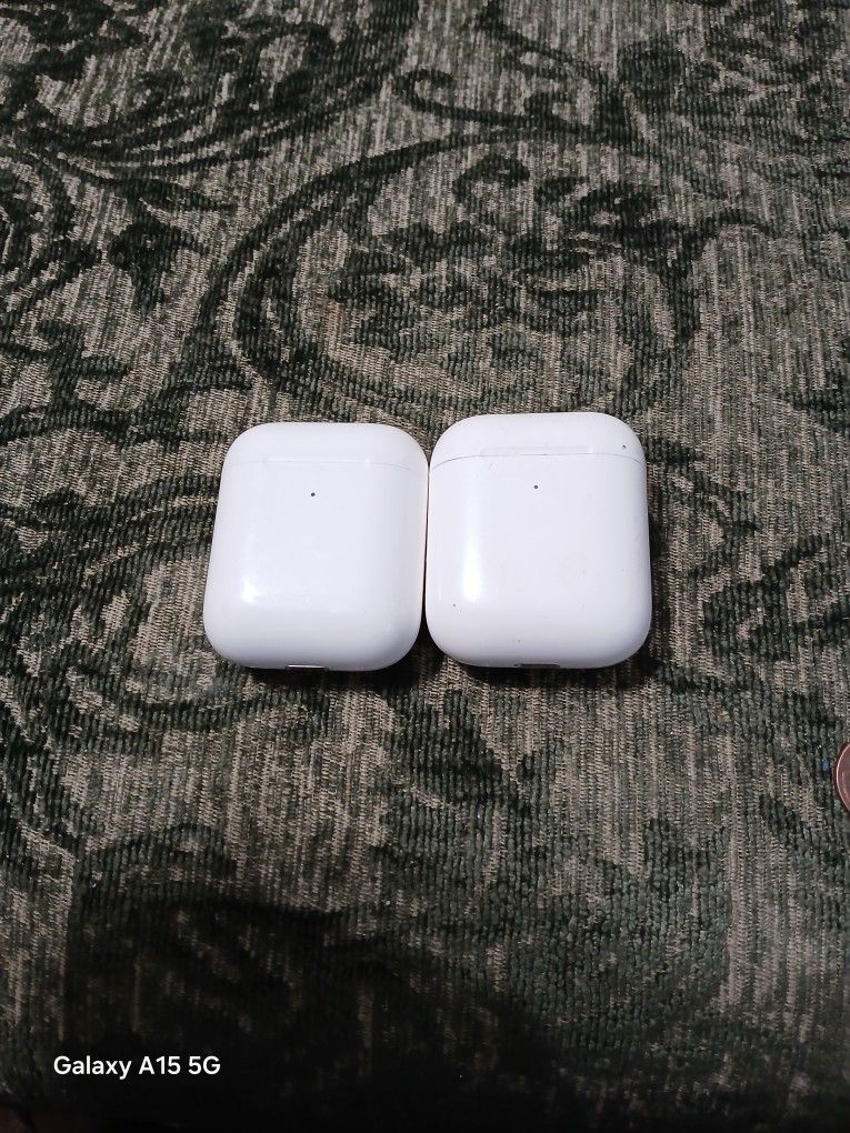 2 USED AirPods Replacement Charging Case - Fair Condition